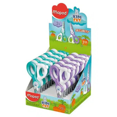 Maped Kidikut Safety Scissors 12cm( Box of 20 Pcs)