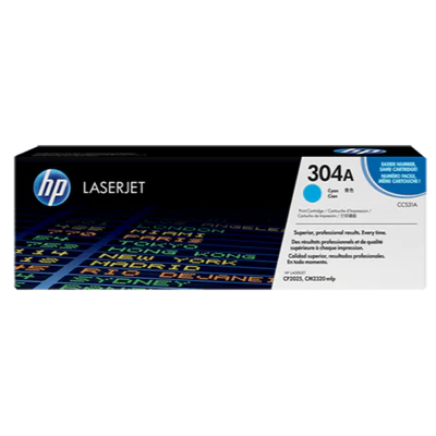 HP 304A Cyan LaserJet Toner