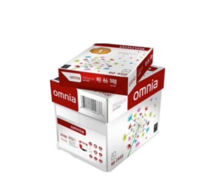 Omnia A4 80 gsm White Paper Pack of 5 Reams