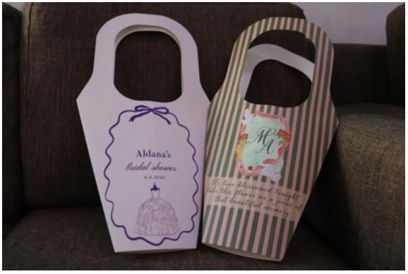 Premium custom printed flower bag
